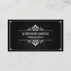 Makeup Artist - Shadow of Damask Business Card