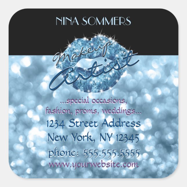 Makeup Artist Sticker (Front)