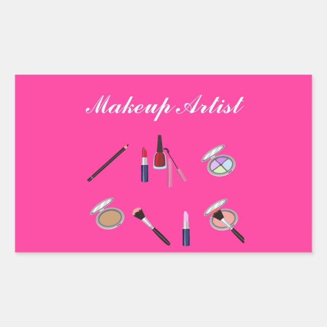 Makeup Artist Sticker (Front)