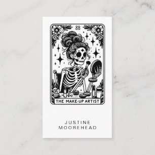 Makeup Artist Tarot Business Card