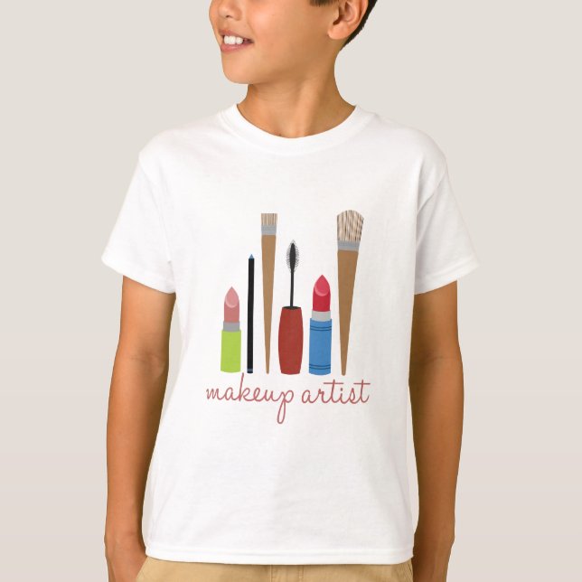 Makeup Artist Tools T-Shirt (Front)