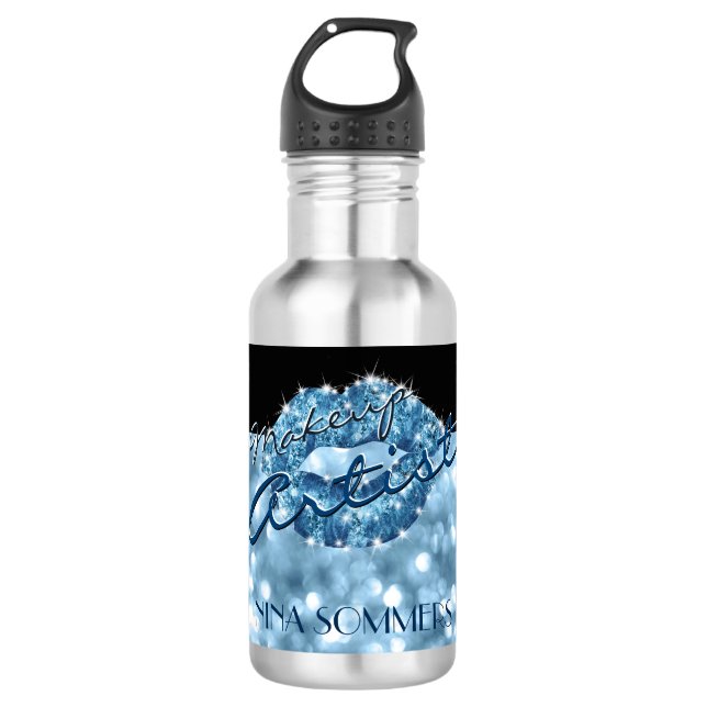 Makeup Artist Water Bottle (Front)