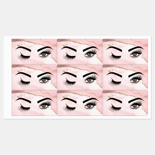 Makeup artist Wink Eye Beauty Blush Pink Agate (Sheet)