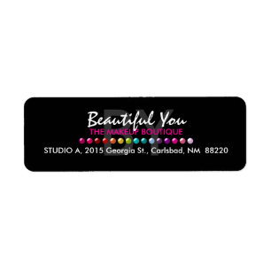 Makeup Boutique Custom Labels