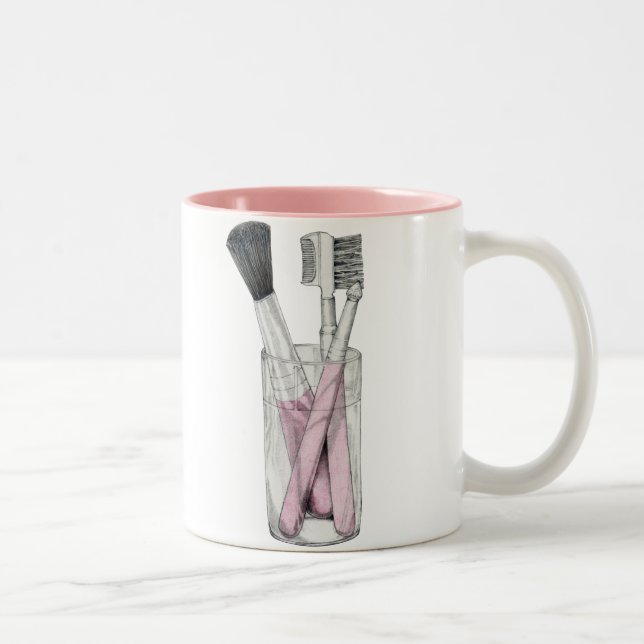 Makeup Brushes Mug (Right)