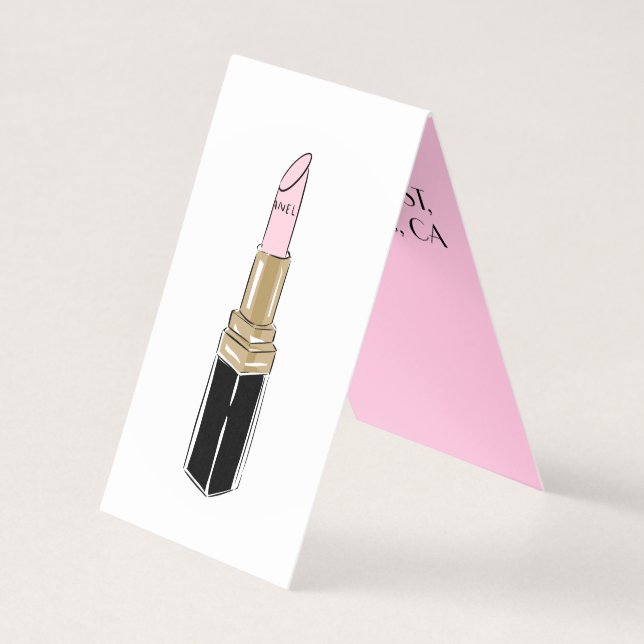 Makeup Business Card (Front)