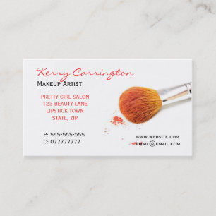 Makeup business cards