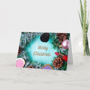 Makeup Christmas/Holiday  Holiday Card