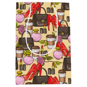 Makeup Coffee Style Beauty Gift Bag