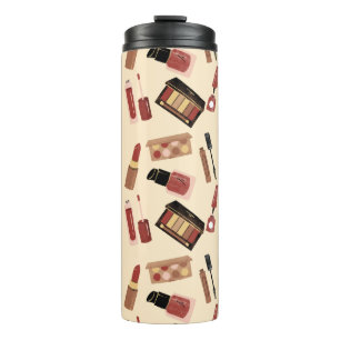 Makeup Cosmetics Beauty Pattern Cosmetology Thermal Tumbler