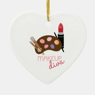Makeup Diva Ceramic Tree Decoration