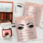 Makeup Eyelashes Beauty Salon Green Eyes Drips Flyer<br><div class="desc">Introduce your beauty services with the Makeup Eyelashes Beauty Salon Green Eyes Drips Flyer from Zazzle—a visual feast that captures the essence of allure with every glance. This isn't just a flyer; it's a gateway to the transformative powers of your salon, where every detail is designed to enchant and inform....</div>