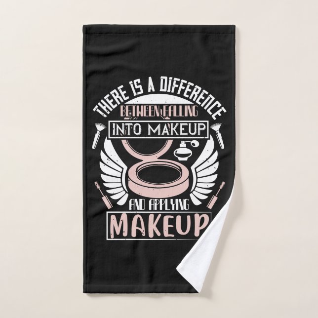 Makeup - Falling Into Makeup Hand Towel (Hand Towel)