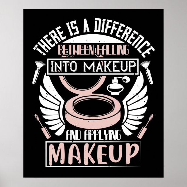 Makeup - Falling Into Makeup Poster (Front)