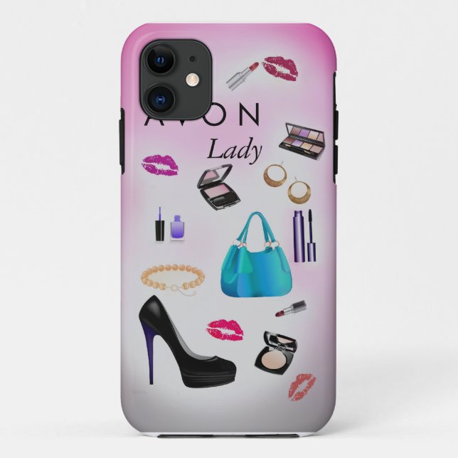 Makeup fashion girly Iphone case (Back)