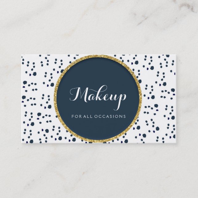 Makeup - for all occasions business card (Front)