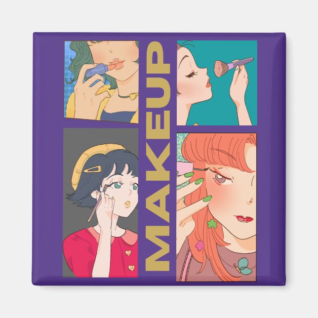 MAKEUP GIRLS MAGNET (Front)