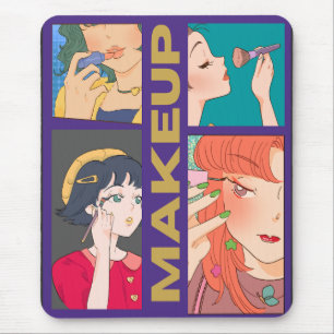 MAKEUP GIRLS MOUSE MAT