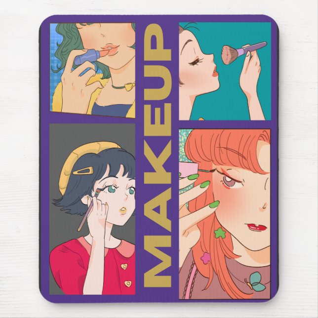 MAKEUP GIRLS MOUSE MAT (Front)