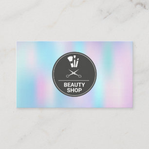 Makeup Hair Kit Colourful Pastel Blend Business Card