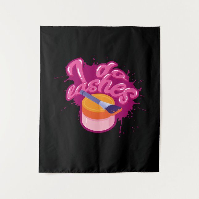 Makeup - I Do Lashes - For Beauticians Tapestry (Front)