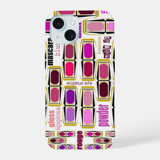makeup iphone design shell iPhone 15 case