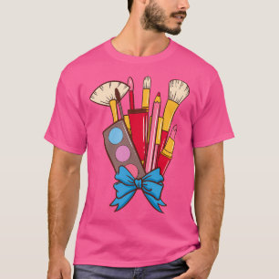 Makeup kit beautician woman 1 T-Shirt