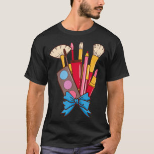 Makeup kit beautician woman 2 T-Shirt