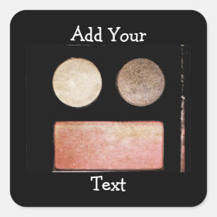 Makeup Palette-Face by Shirley Taylor Square Sticker