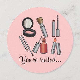 Makeup Party Invitation