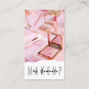 Makeup PMU Microblading Henna Salon Business Card