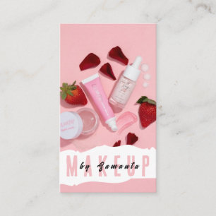 Makeup PMU Microblading Henna Salon Business Card