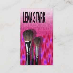 Makeup Pro I - Makeup Artist Cosmetologist Business Card