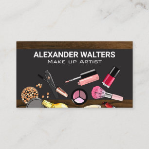 Makeup Products Tools Business Card