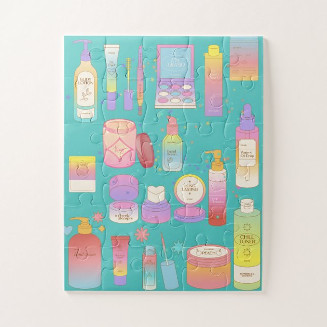 makeup ,puzzle, jigsaw puzzle (Vertical)