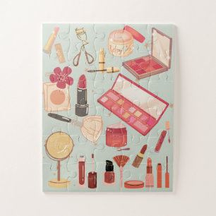 makeup ,puzzle, jigsaw puzzle