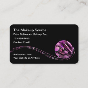 Makeup Representative Sales Agent Business Card