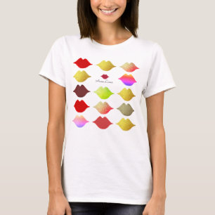 makeup salon colourful lips . colour mouths T-Shirt