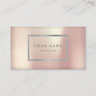 Makeup Silver Gray Silver Frame Rose Appointment