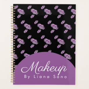 Makeup Stamped Lips Artist Appointment Planner