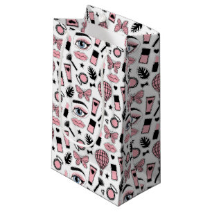 Makeup Sticker Pattern Small Gift Bag