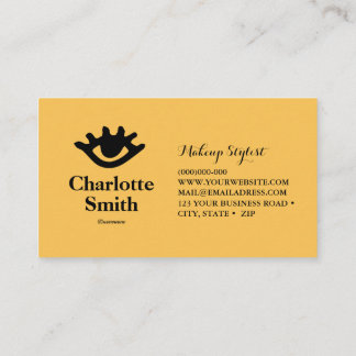 Makeup Stylist personalised Business Card