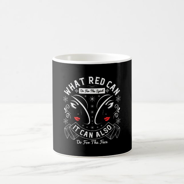 Makeup - What Red Can Do For The Spirit Coffee Mug (Center)