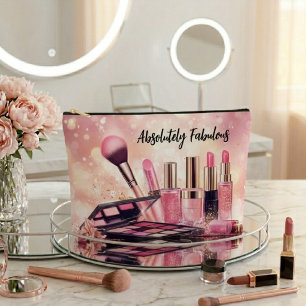 Makeup With Bokeh And Sparkles  Accessory Pouch