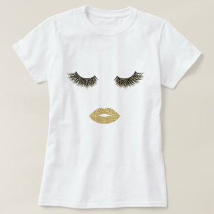 Makeup with glitter effect T-Shirt