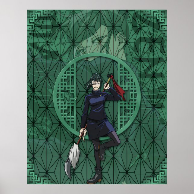 Maki Zen'in Poster (Front)