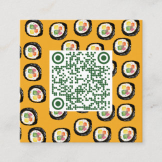 Maki-zushi Square Business Card