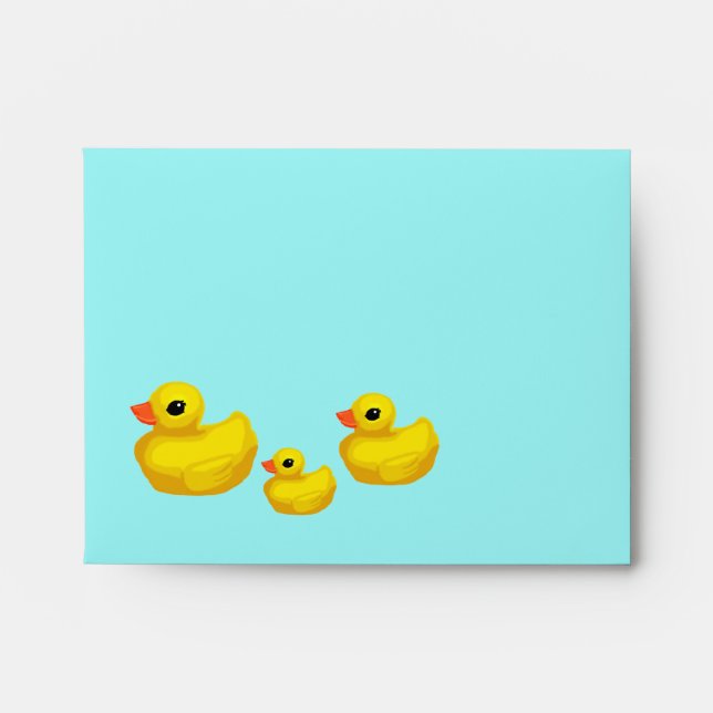 Makin' a Splash! Invitation Envelopes (Front)