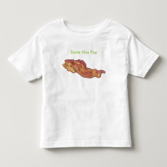 Makin' Bacon T shirt - Kid's (Front)
