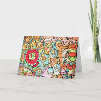 Makin' Salsa Greeting Card